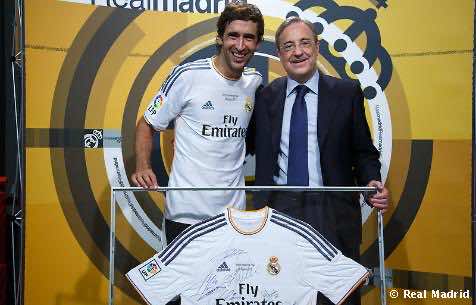 بيريز ينوي إعادة راوول إلى ريال مدريد