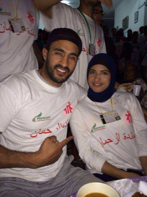 بدر هاري يدعم جمعية فخر المغاربة 