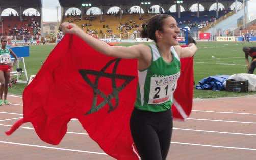 سيبا تمنح أول ذهبية للمغرب في بطولة إفريقيا لألعاب القوى