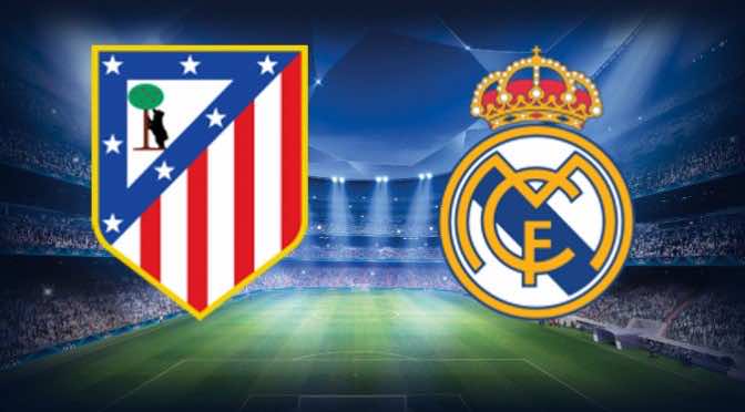 تشكيلة ريال مدريد و اتلتيكو مدريد في ذهاب كأس السوبر الاسباني
