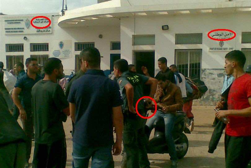 السيبة..عسكري إسباني يقتحم الحدود ويطارد مهربا بسلاحه الناري