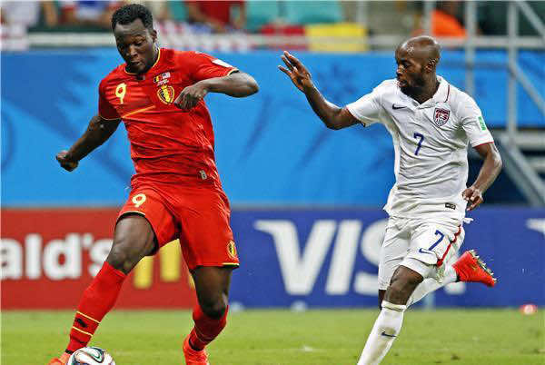 الوقت الإضافي المثير يهدي بلجيكا الفوز 2-1 على امريكا في كأس العالم