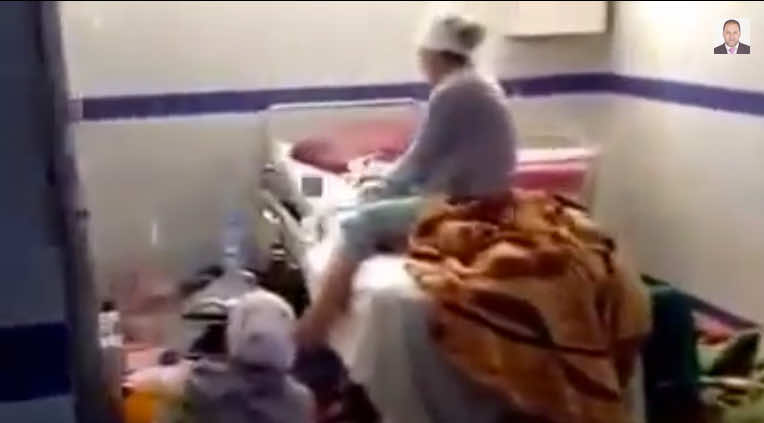 فيديو صادم لنساء حوامل يتكومن فوق أرضية مستشفى يثير غضب رواد مواقع التواصل 