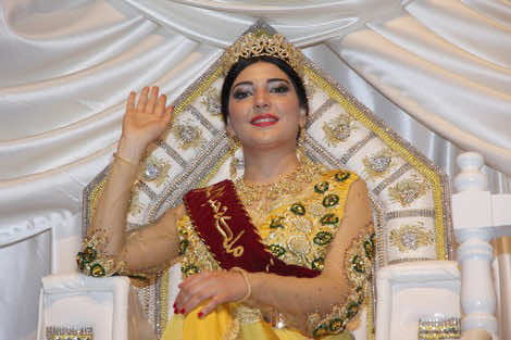 صفرو .. تتويج الشابة ندى البلغيتي " ملكة حب الملوك "