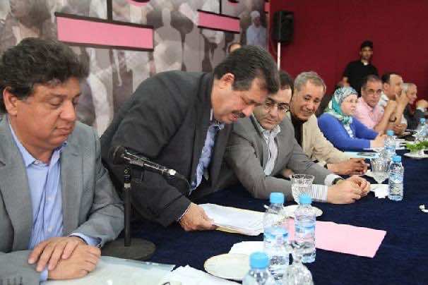 شباط يلقي وصاياه على اعضاء اللجنة التنفيذية ويحذرهم من "الخيانة" 