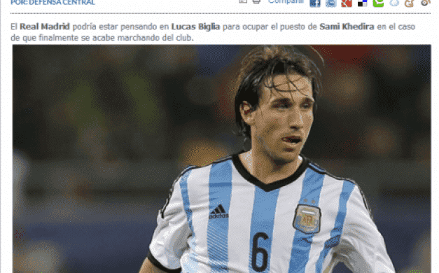 نجم الأرجنتين بديل خضيرة في ريال مدريد