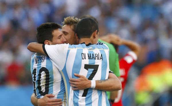 دي ماريا يقود الارجنتين للفوز على سويسرا والتأهل لدور الثمانية