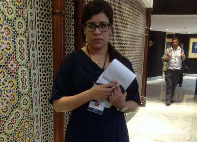 الشوباني يدعو الصحافية  الرحالي إلى متابعته قضائيا 