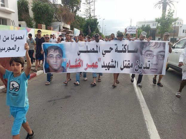 جنازة في طنجة تتحول إلى مظاهرة للمطالبة بالأمن