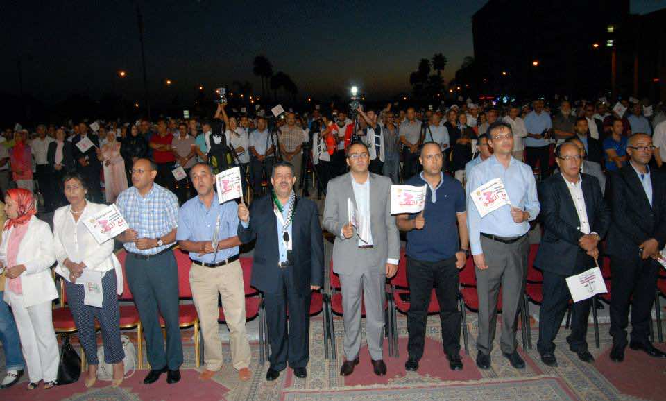 شباط يدعو إلى وقفة حاشدة  بالمركز الحدودي بين المغرب و الجزائر بوجدة