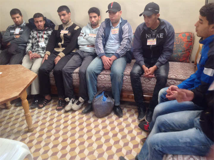 AMDH تطالب بالتحقيق في استهداف المعطلين المكفوفين 