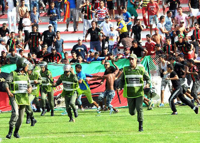 أمن البيضاء منع 6 آلاف قاصر من دخول الملاعب السنة الماضية تفاديا للشغب