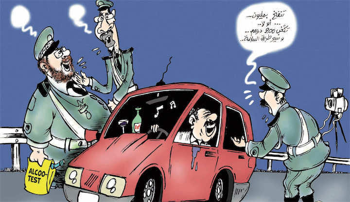 عقوبات ثقيلة تنتظر السائقين تحت تأثير الكحول