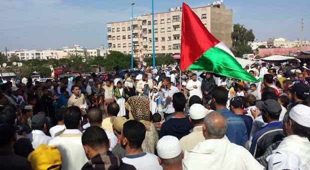 العدل والاحسان تظم وقفات منددة بانتهاك حرمة الاقصى
