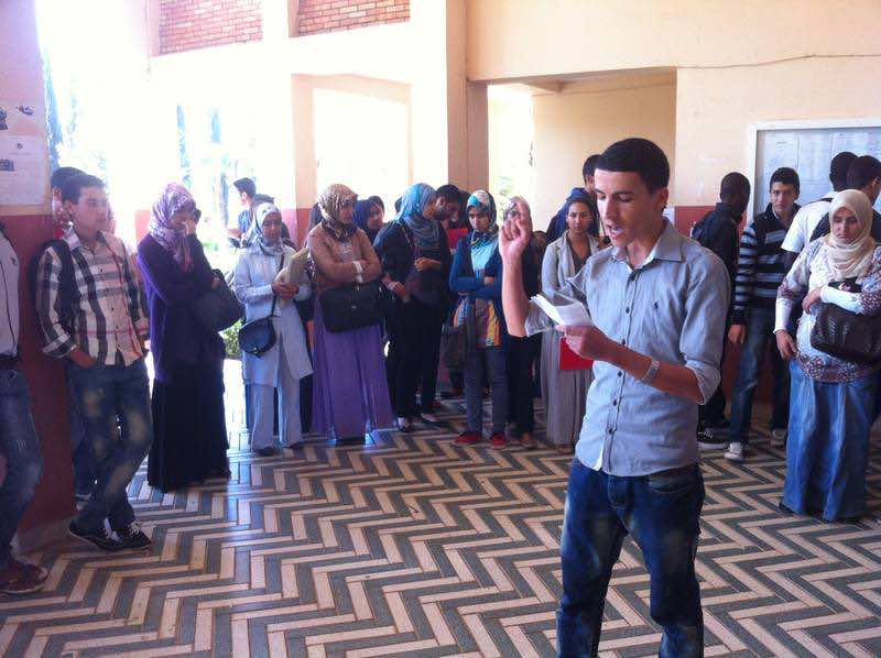 طلبة جامعة الحسن الأول بسطات يقاطعون الدراسة  