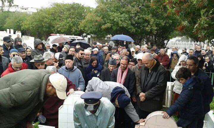 الاتحاديون شيعوا اليوم ارملة عمر بنجلون الى مثواها الأخير  