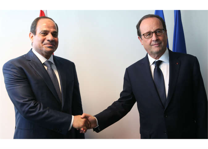 السيسي:صفقة السلاح بين مصر وفرنسا تمول بقرض من باريس