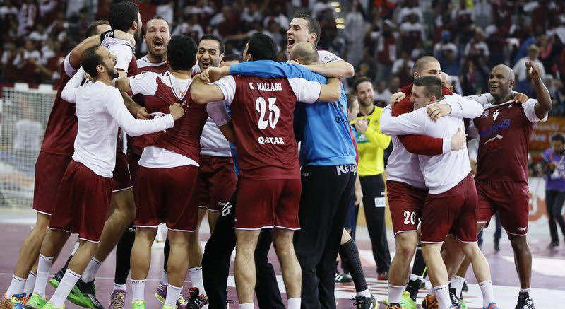 منتخب قطر أول فريق من خارج اوروبا يصل نهائي بطولة العالم لكرة اليد