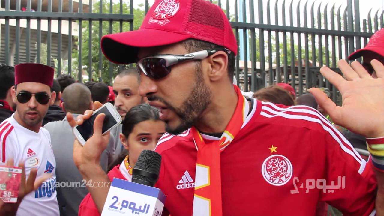فيديو مؤثر: مشجع ودادي بترت رجله في رحلة لأنصار الفريق إلى أكادير