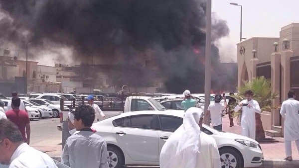 انفجار جديد قرب مسجد في السعودية يودي بحياة أربعة قتلى ـ صور