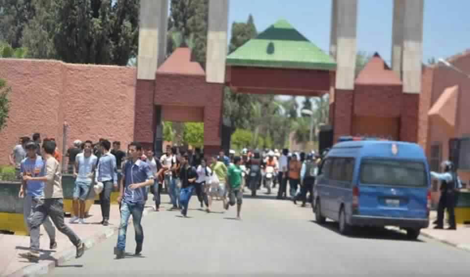 إصابة 24 عنصرا أمنيا في مواجهات مع طلبة في جامعة مراكش
