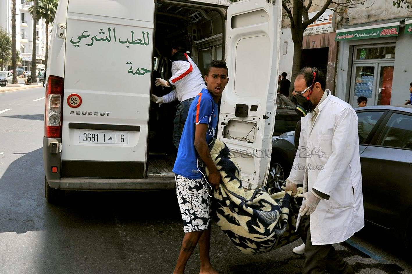 عناصر الأمن تعثر على جثة رجل متعفنة داخل شقته بالبيضاءـ صور