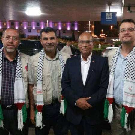 الرئيس التونسي السابق المرزوقي يشارك في أسطول الحرية لكسر حصار غزة