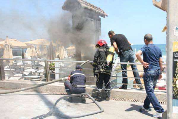 اندلاع حريق بمسبح طايتي بيش في البيضاء