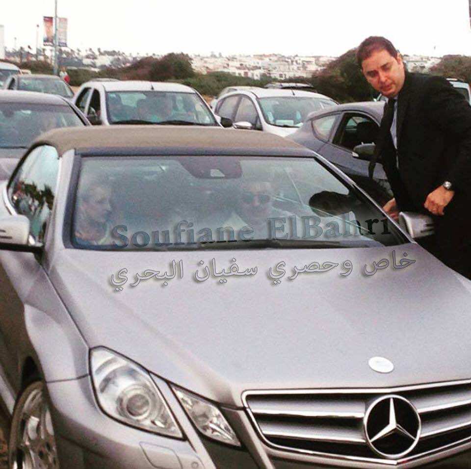 محمد السادس وسط زحمة السير بكورنيش "عين الذئاب"- صور