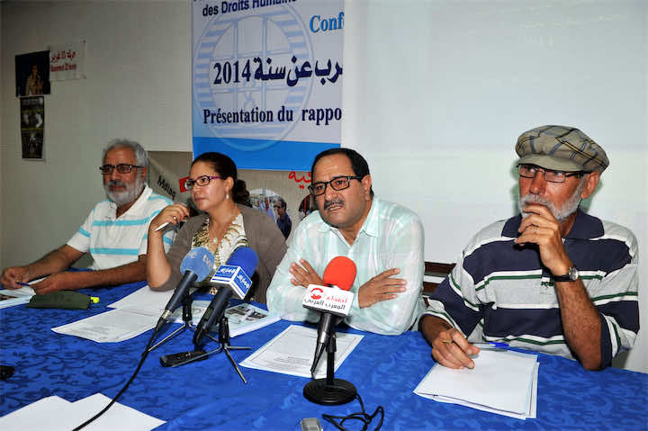 AMDH: 251 شخص تعرضوا للاعتقال السياسي في المغرب في 2014