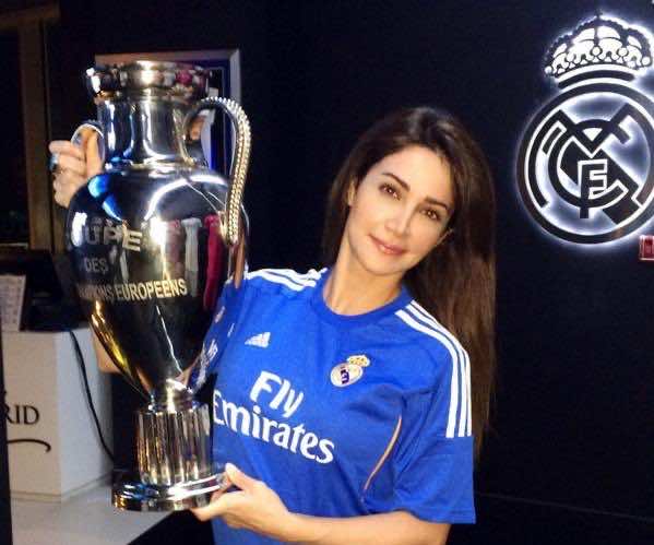 راموس يدفع ديانا حداد إلى مهاجمة ريال مدريد -صورة