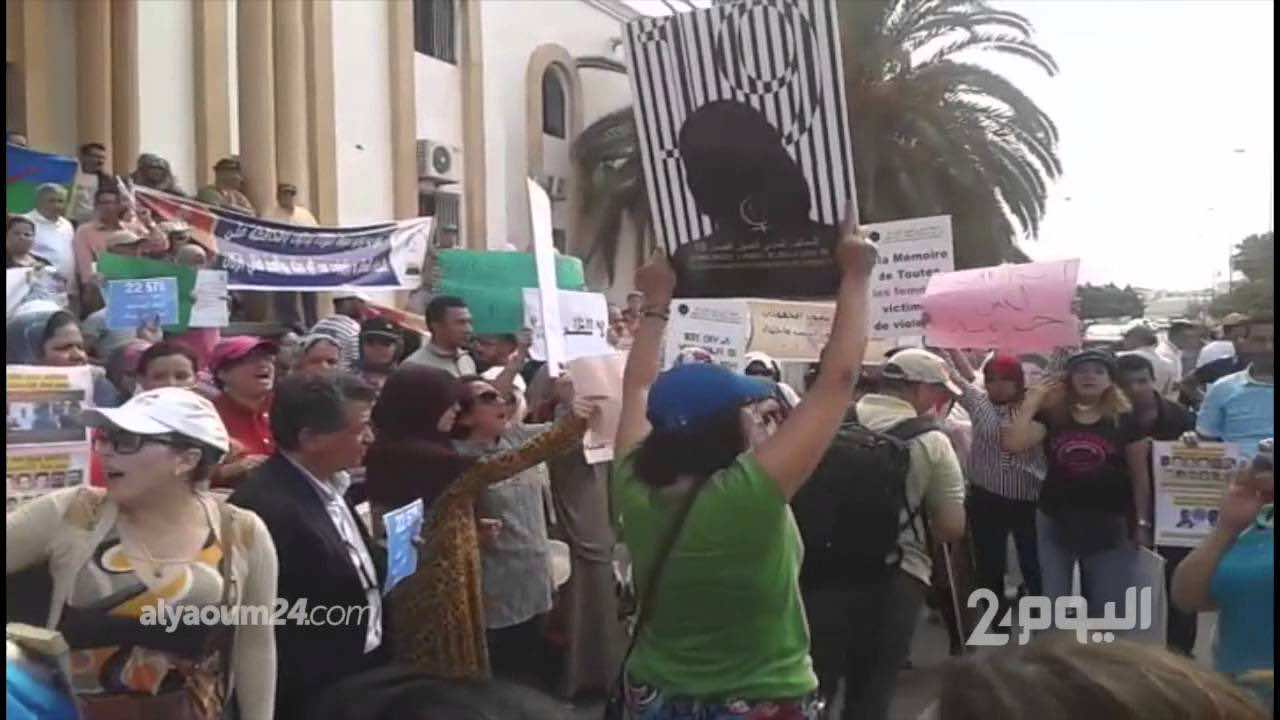 فتاتا انزكان تحضرا جلسة محاكمتهما ب"الصايا"