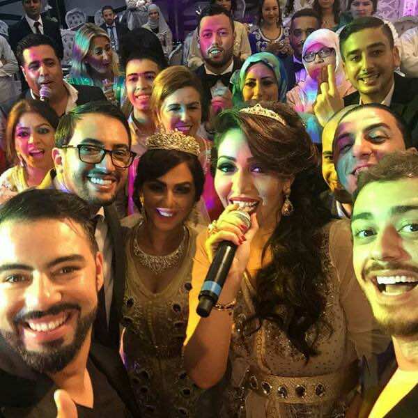 أخ أسماء لمنور يدخل القفص الذهبي بحضور فنانين -صور وفيديو