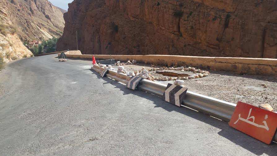 تنغير: منعرجات تِسضْرين من بين أخطر10 طرق عالمية على وشك الإنهيار -صور