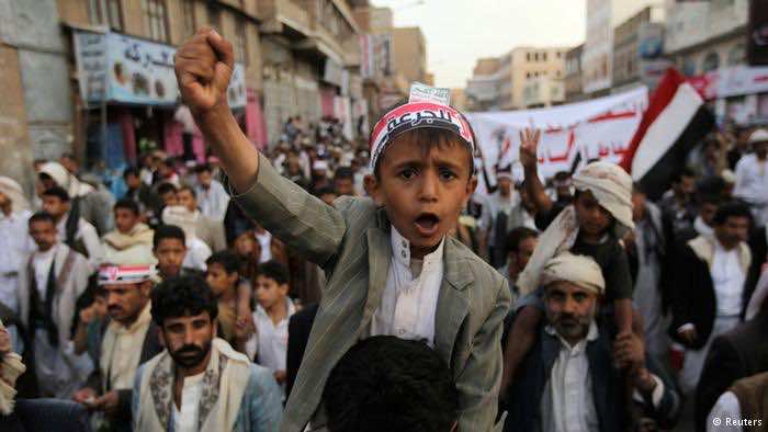 أطفال اليمن متورطون في الخطوط الأمامية لجبهات القتال