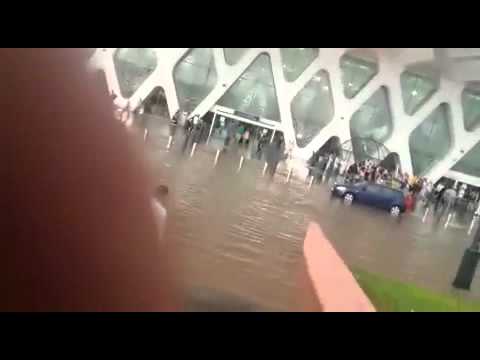 مكتب المطارات تعليقا على فضيحة غرق مطار مراكش: كل شيء على ما يرام!