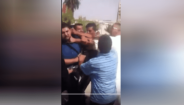 فيديو يوثق للاعتداء على الصحافي عبد المجيد أمياي