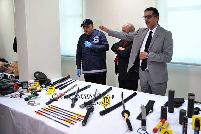 حجز قنابل وأسلحة خطيرة لدى شبكة جندت قاصرين لتنفيذ عمليات إرهابية