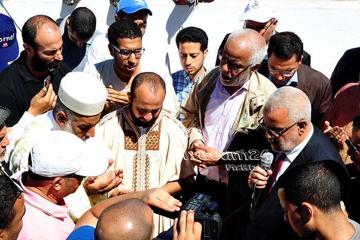 بنكيران يلقي موعظة في جنازة الجاسني ويتحاشى حديث السياسة
