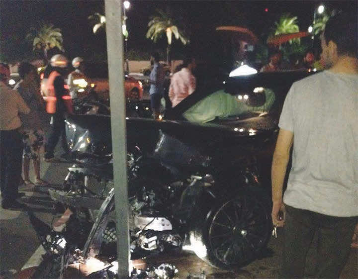 ابن والي جهة مراكش يتورط في حادثة سير خطيرة