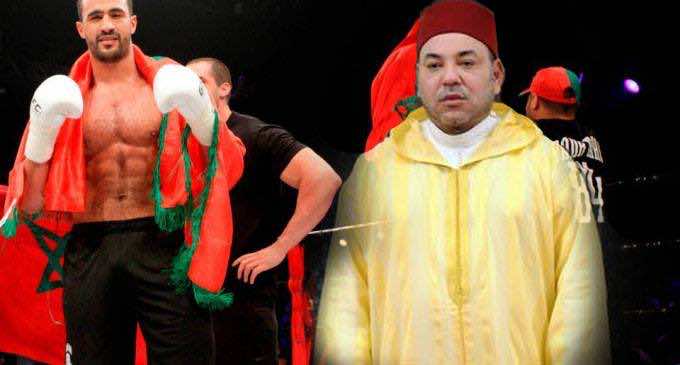 بدر هاري يشكر الملك محمد السادس- صورة