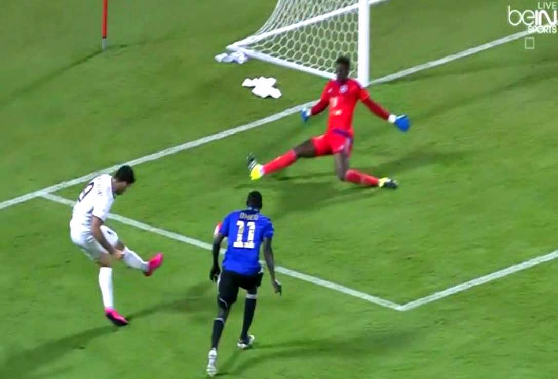 هدفان عالميان للمغربي حمد الله في الدوري القطري-فيديو