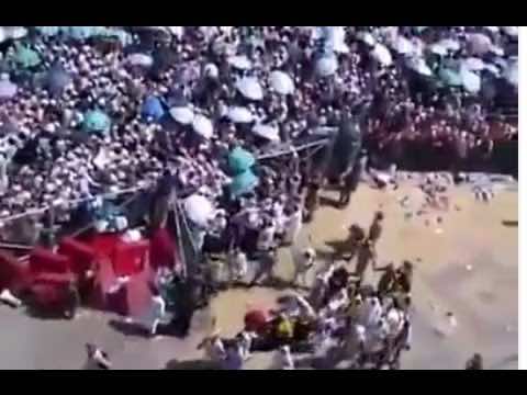 الحجاج استانفوا شعائر رمي الجمرات بعد حادث التدافع في منى
