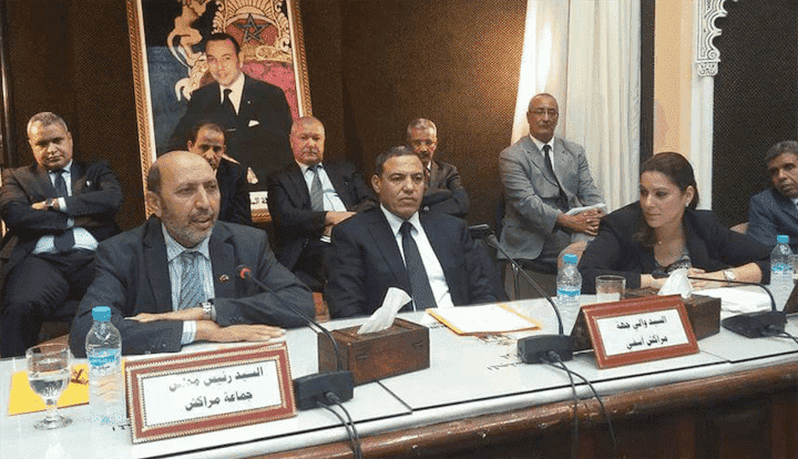 المنصوري لعمدة مراكش الجديد خلال تسليم السلط: خبرتي رهن إشارتك