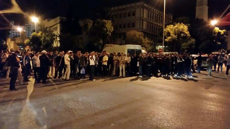 احتجاجات رجال أمن بطنجة لعدم السماح لهم بقضاء العيد مع أسرهم