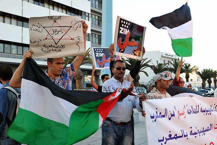 حقوقيون ينظمون سادس وقفة للمطالبة بطرد الشركة الاسرائيلية"  ZIM"