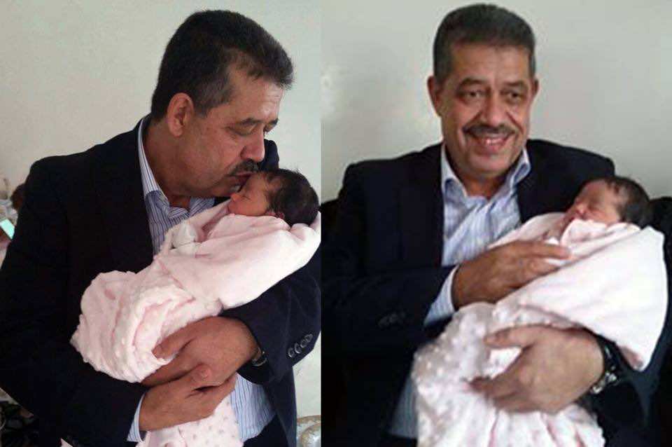 شباط يرزق بثاني أحفاده من ابنه ياسين -صورة