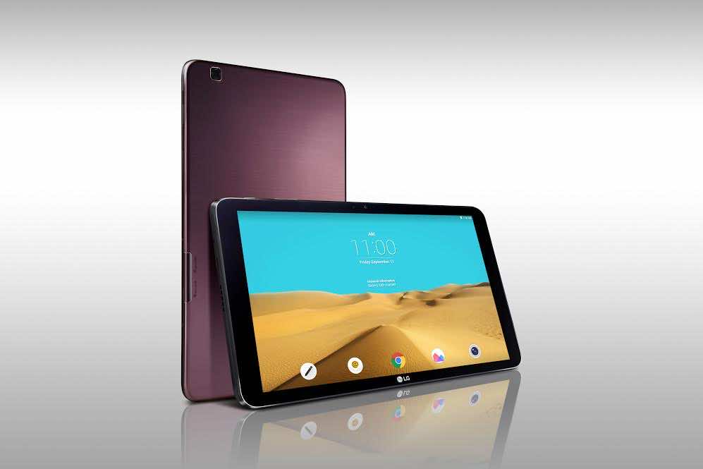 "LG" تميط اللثام عن اللوحة الإلكترونية "G Pad II "