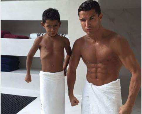 هذي هي الصورة المفضلة لدى النجم البرتغالي كريستاينو