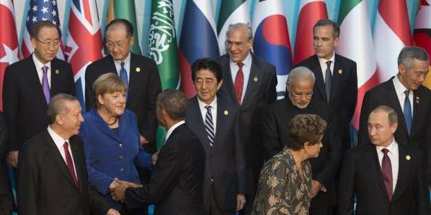 أردوغان يرفض وضع أعلام الدول الـ20 على الأرض